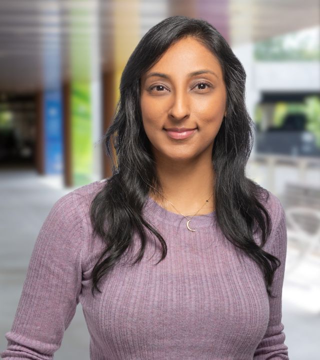 headshot of Farida Hamza, LAC